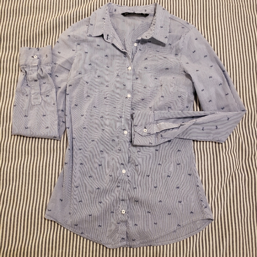 Zara Basics Tailored Button-up
